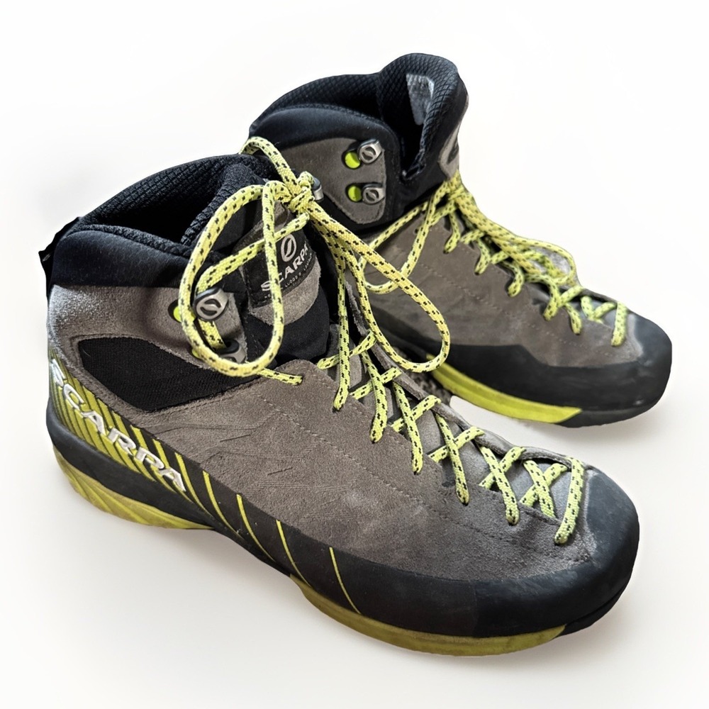 Scarpa Mescalito Planet Approach Hiking Vibram Mountain Fit Sneakers Shoes 6.5